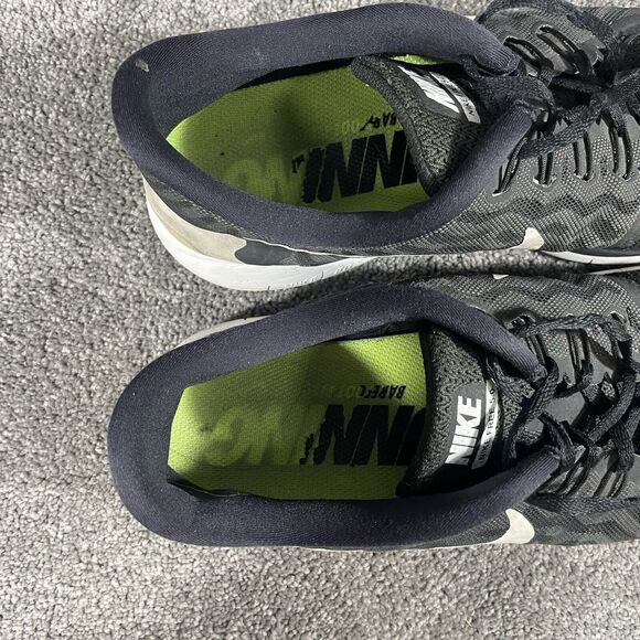 Nike Free 5.0 Men’s Athletic Running Shoes 724382-002 Black White Size 10 M main image 7